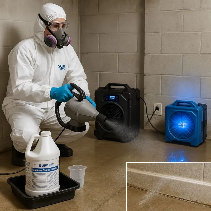 Sanitization and Odor Removal process in Sedgwick County, KS