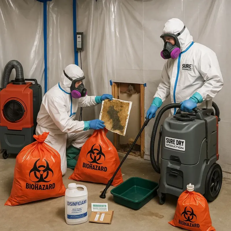 Contaminated Water Handling Protocols process in Sedgwick County, KS