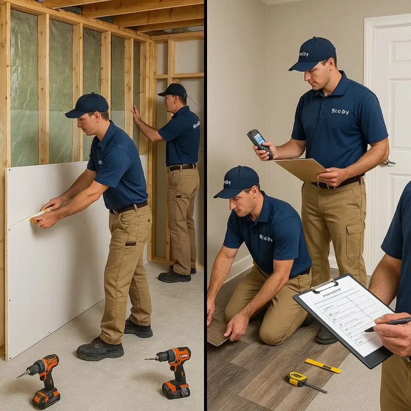 Repairs and Reconstruction process in Sedgwick County, KS